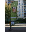 Bowflag z logo Hutnik