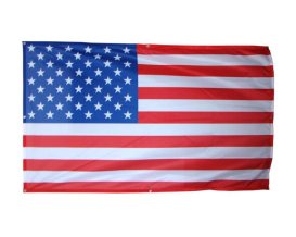 Flagi i wydruki amerykańskie