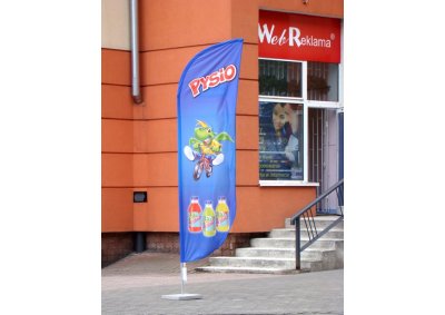Pysio flaga 85x300 cm