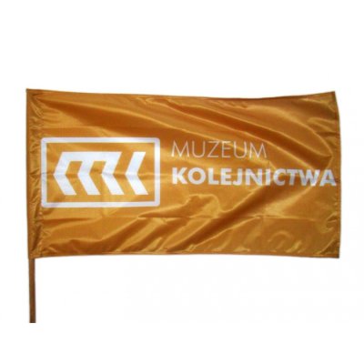 Typowa flaga na drzewiec
