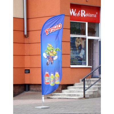 Pysio flaga 85x300 cm
