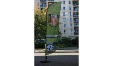 Bowflag z logo Hutnik
